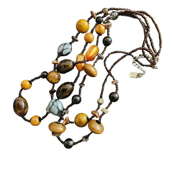 3 For $10🌼🌿 Statement Necklaces Set💗 - Picture 3 of 9